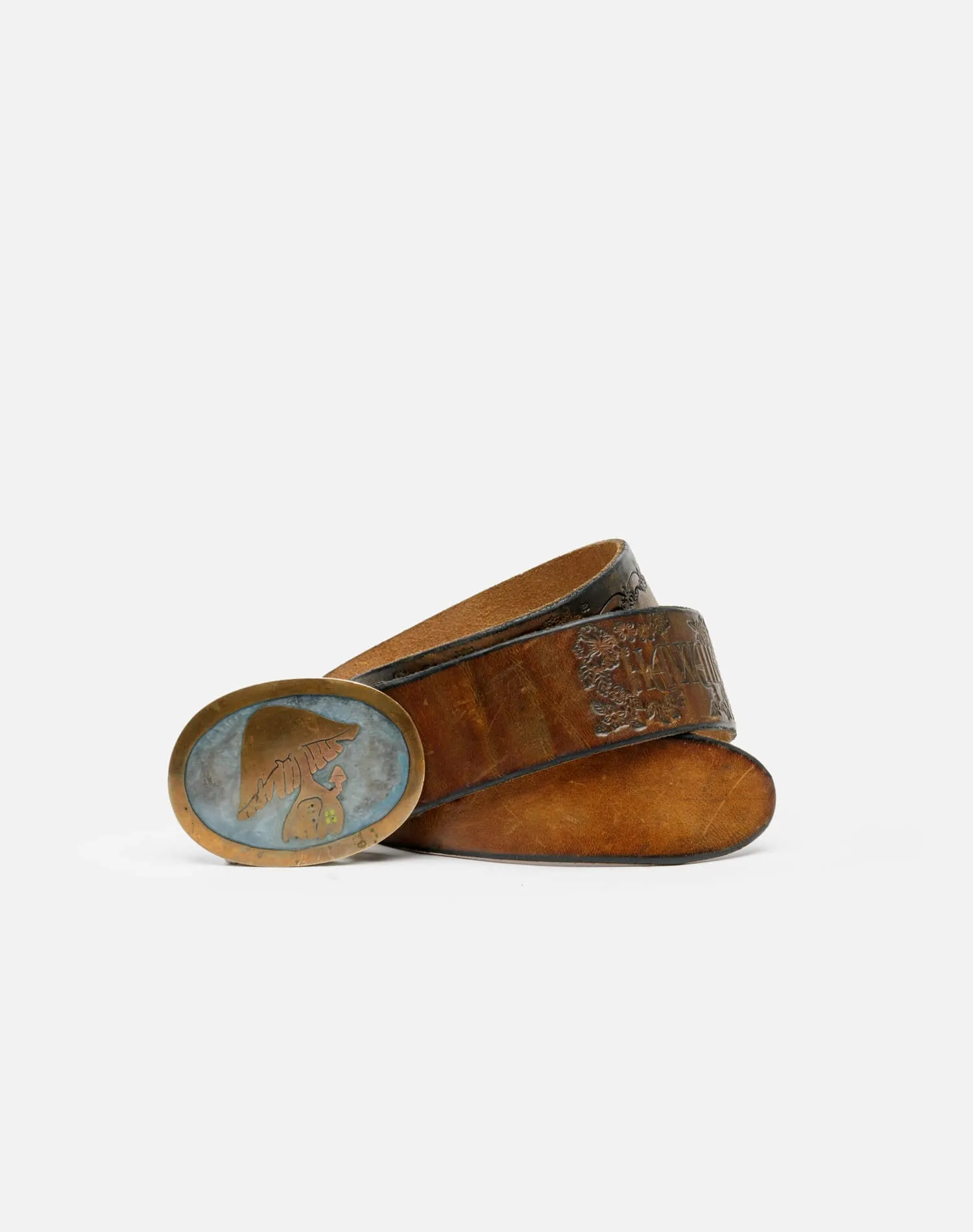 70s Mushroom And Hawaii Belt - #678