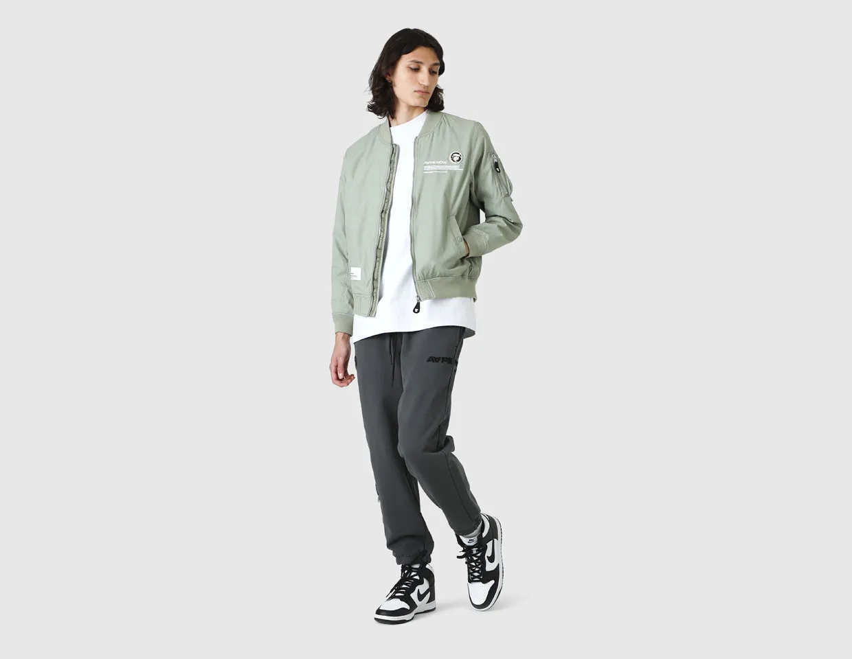 Aape Now Light Weight Jacket / Light Khaki