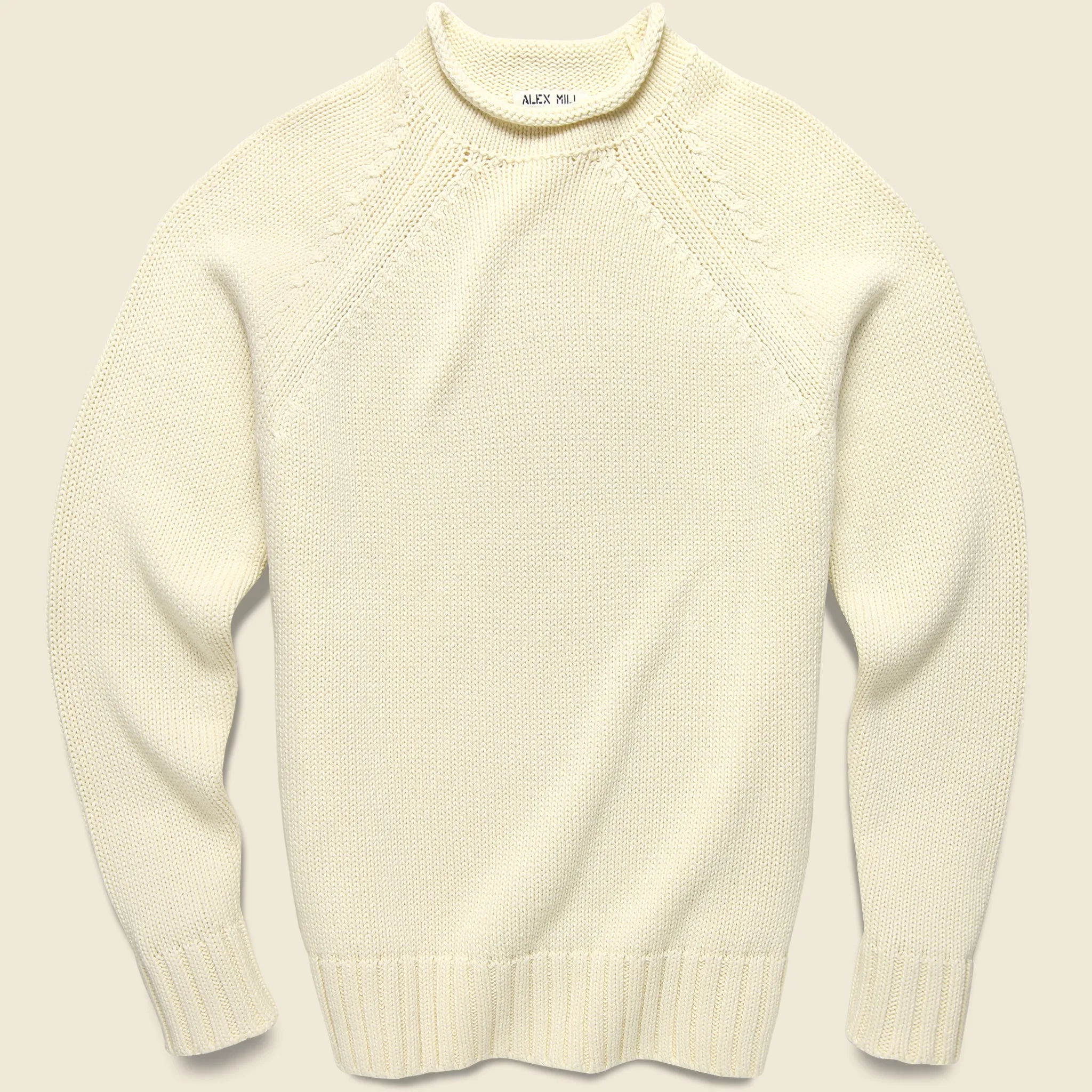 Alex Roll Neck - Ivory