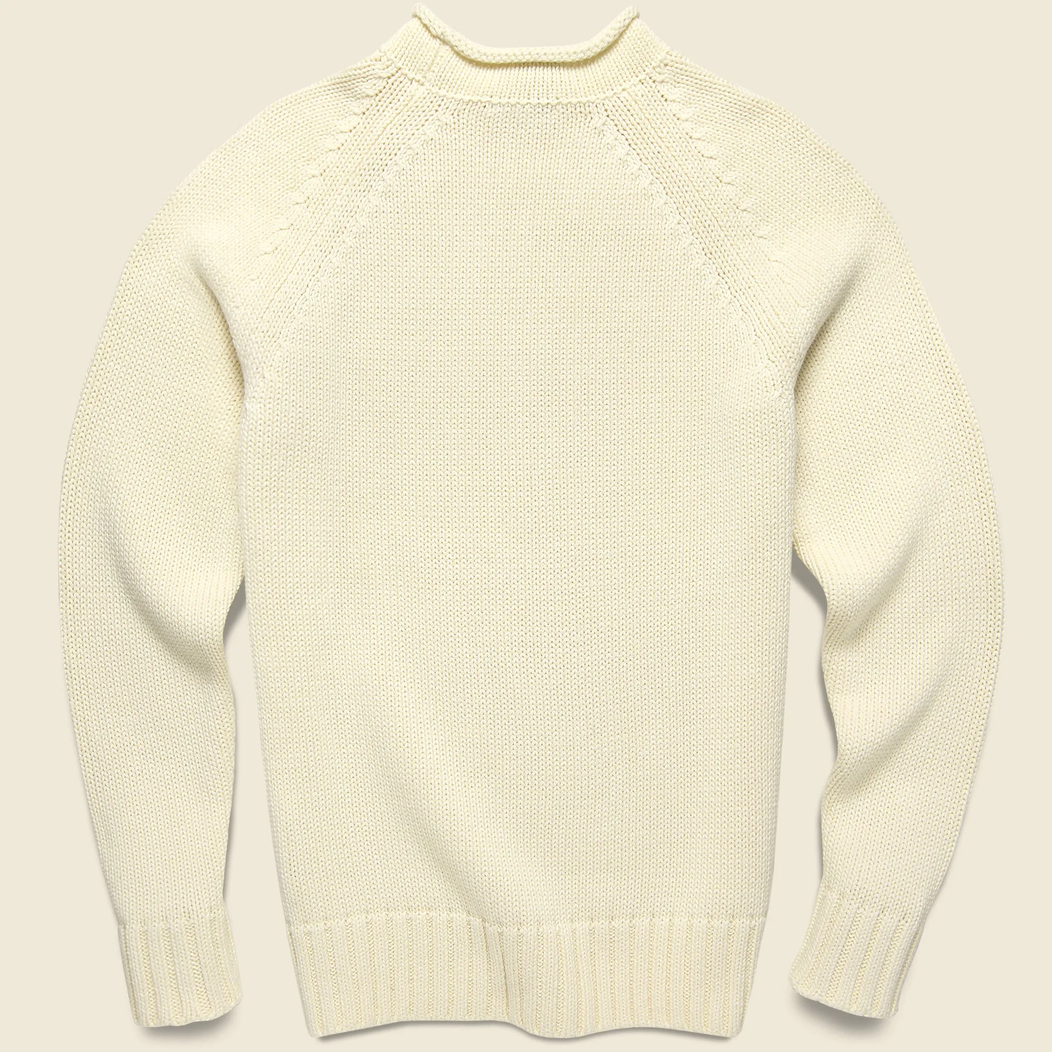 Alex Roll Neck - Ivory