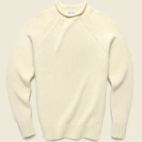 Alex Roll Neck - Ivory