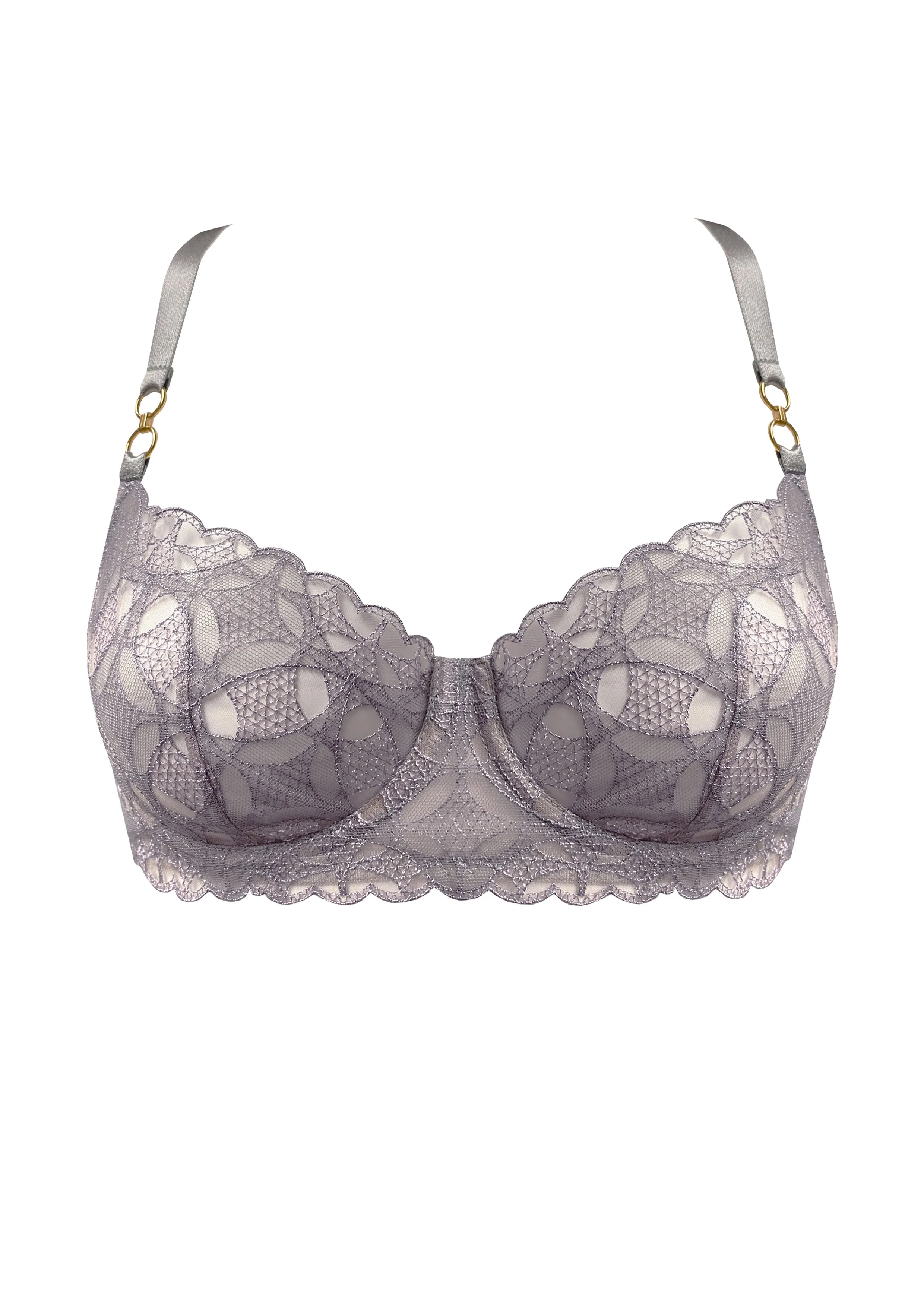 Alta Balconette Wire Bra Platinum