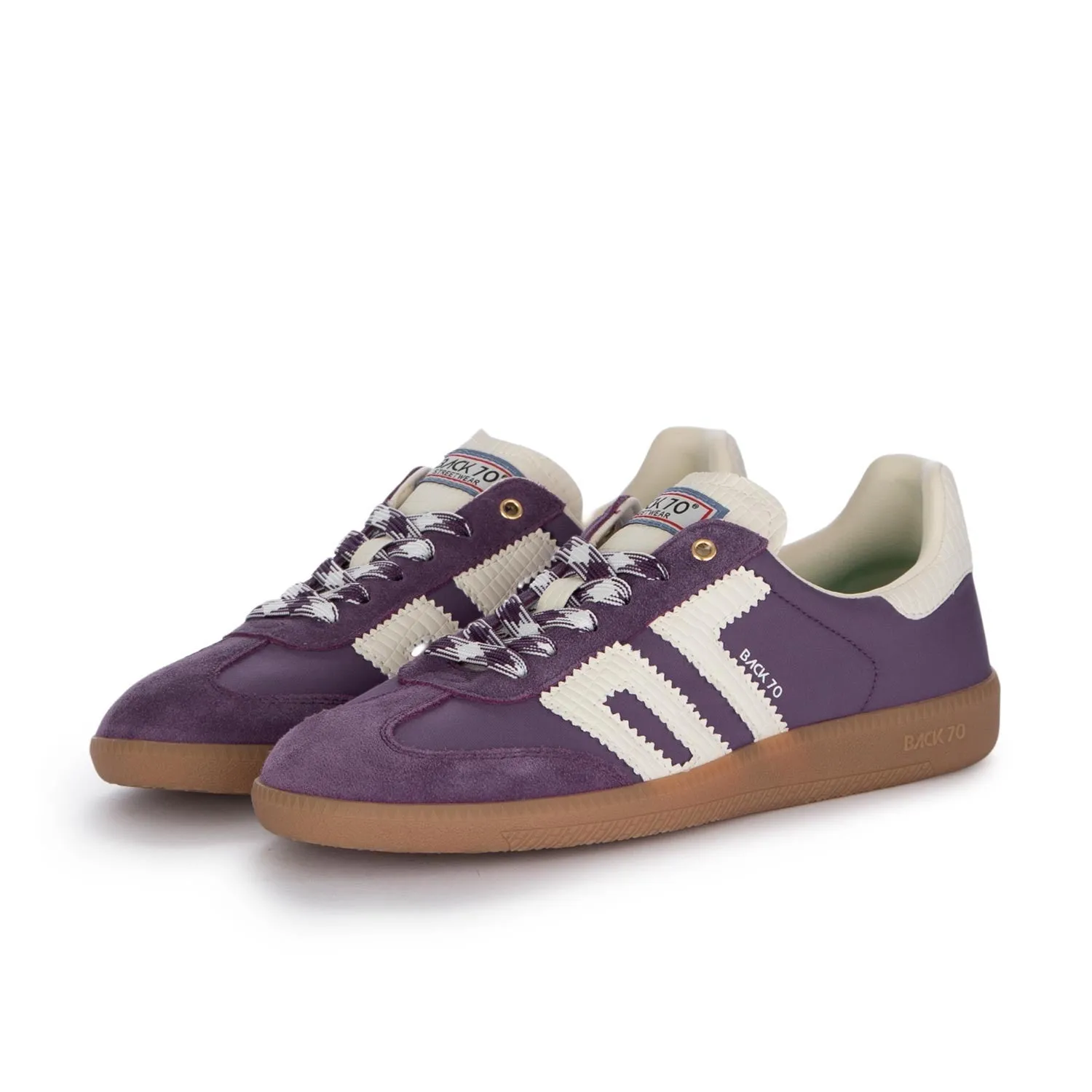 Back70 Streetwear Retro Ghost Sneaker in Purple