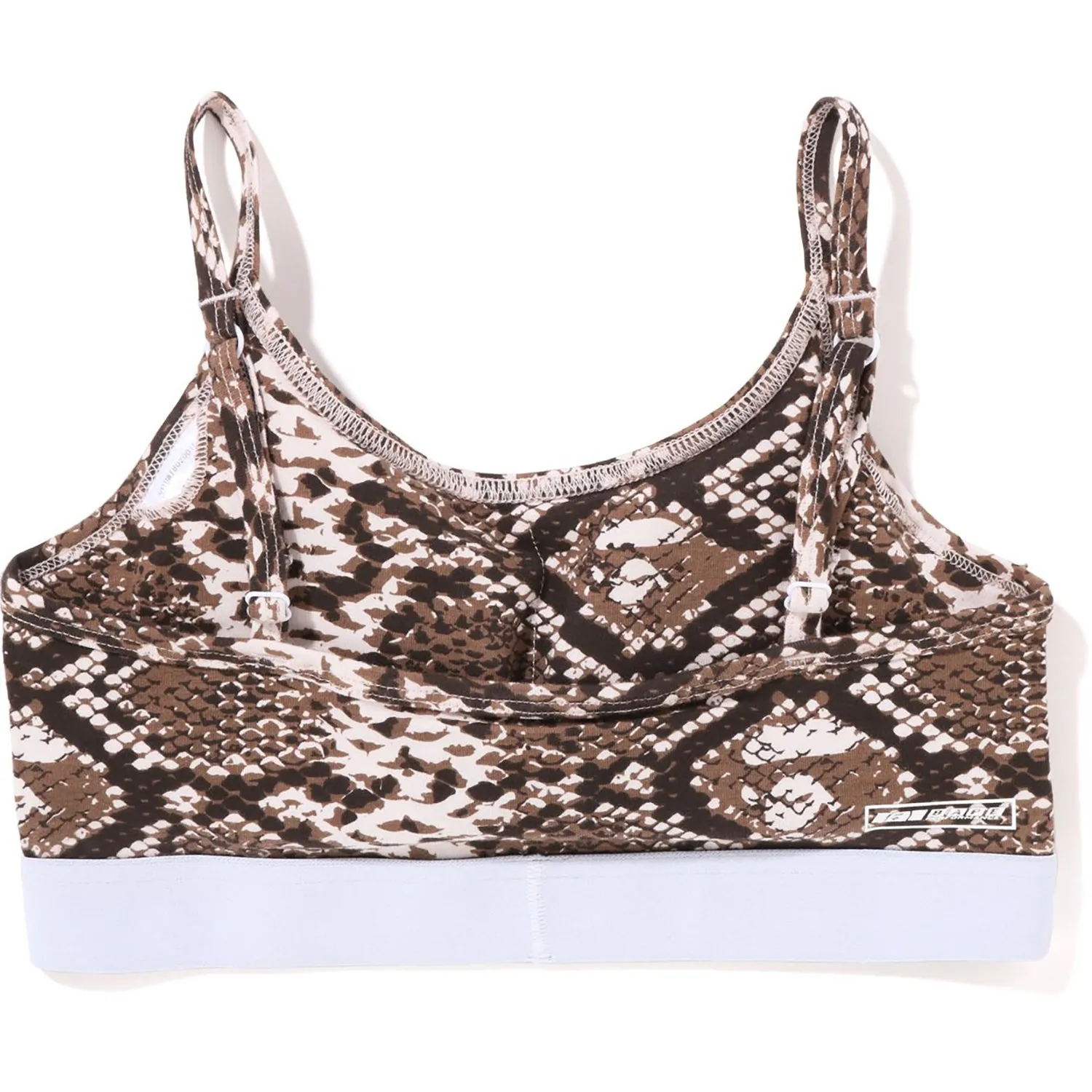 BAPE SNAKE PATTERN SPORT BRA LADIES