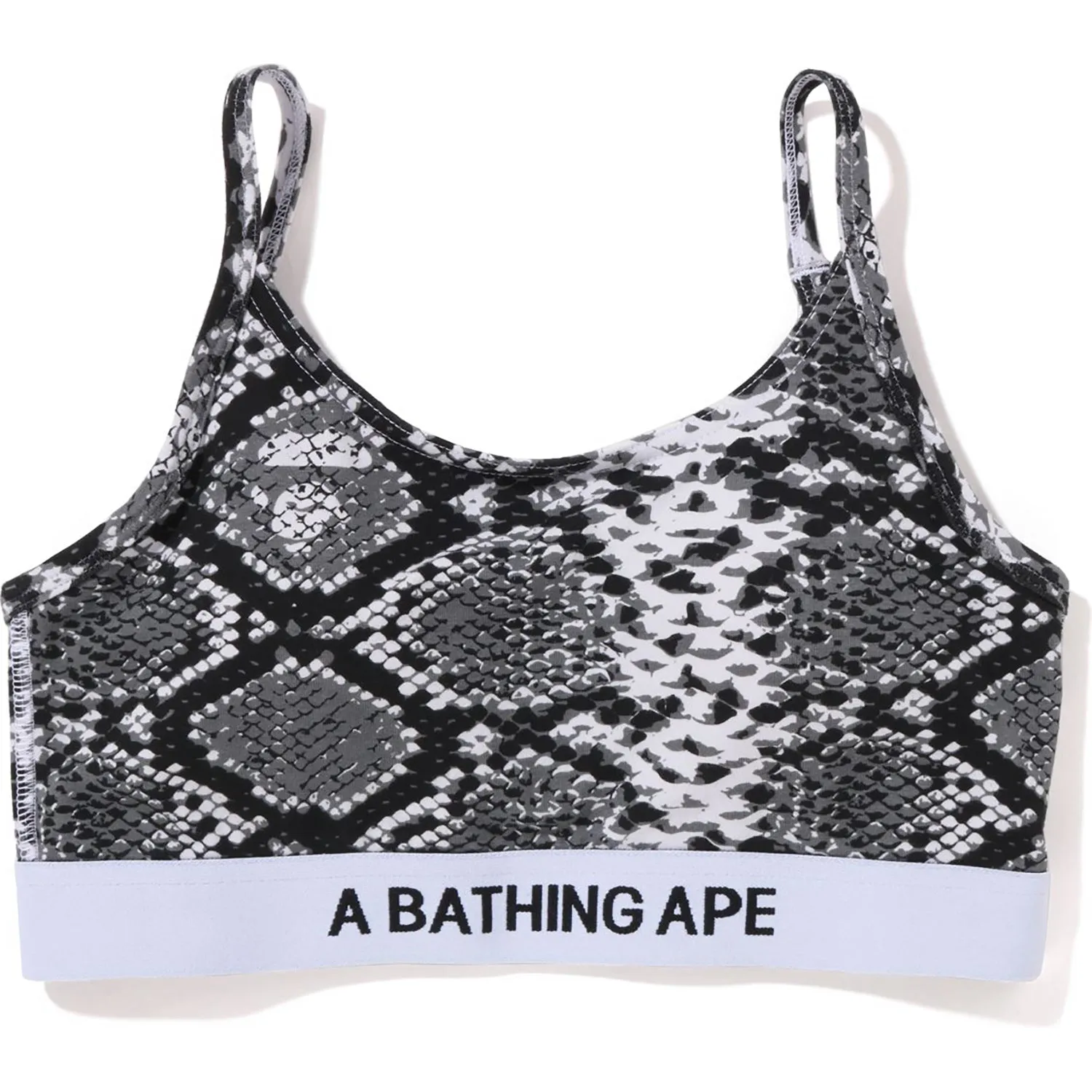 BAPE SNAKE PATTERN SPORT BRA LADIES