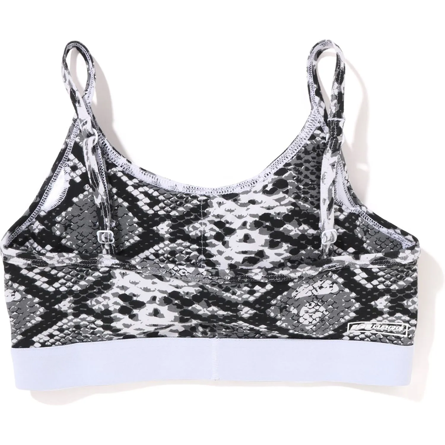 BAPE SNAKE PATTERN SPORT BRA LADIES