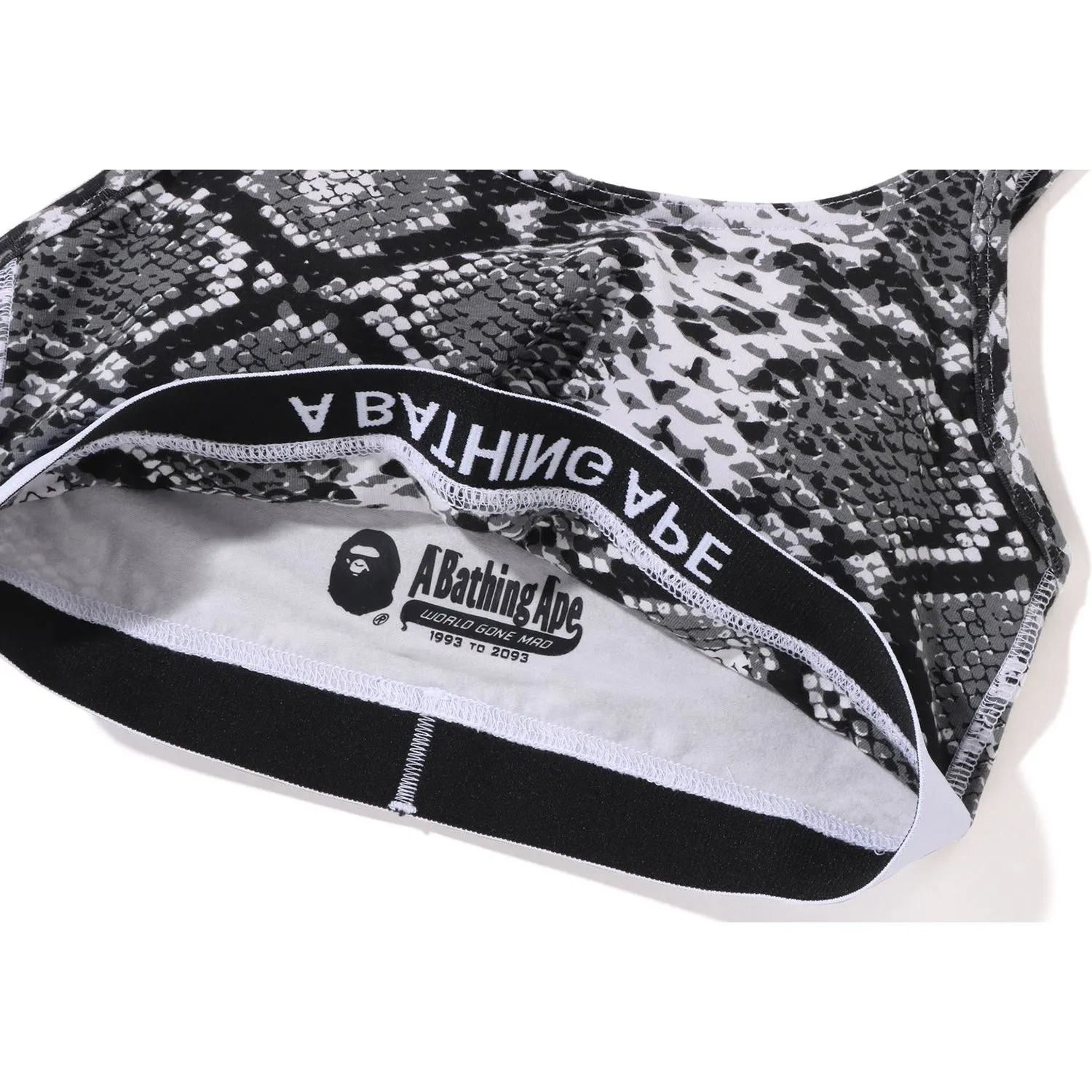 BAPE SNAKE PATTERN SPORT BRA LADIES