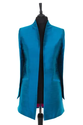 Bhumi Jacket in Kingfisher Blue