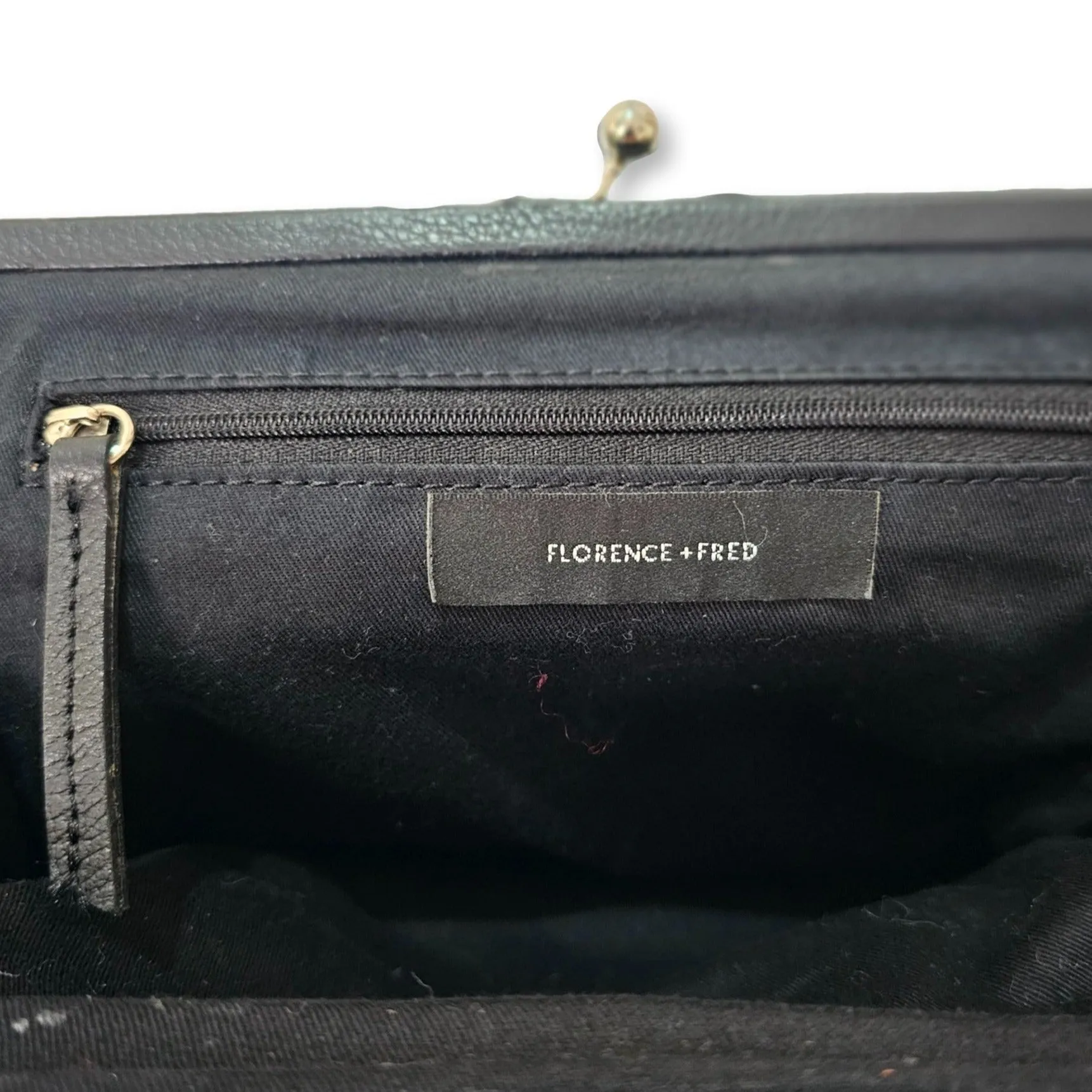 Black Florence + Fred leather bag