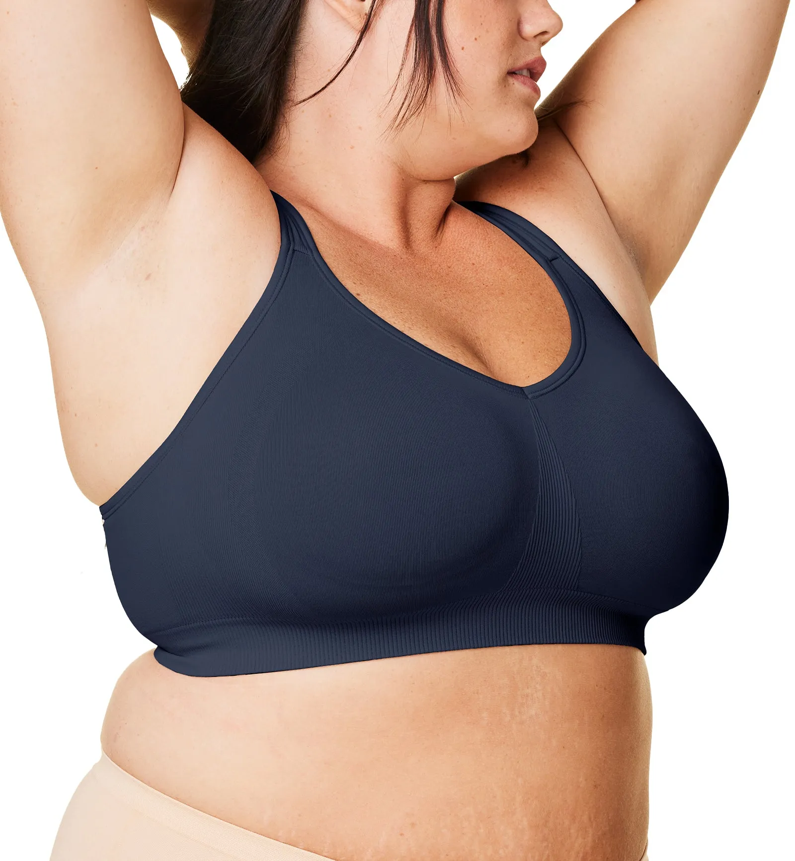 BRAVADO! DESIGNS Everyday Sculpt FULL CUP Wire-Free Bra (11011VFC) - Navy