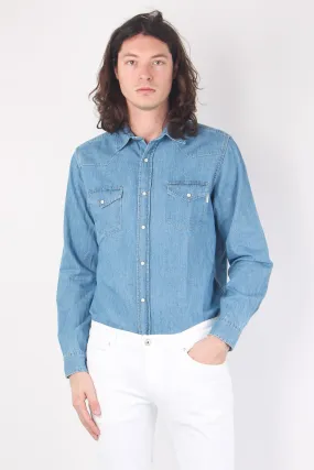 Camicia Denim Bleach Denim