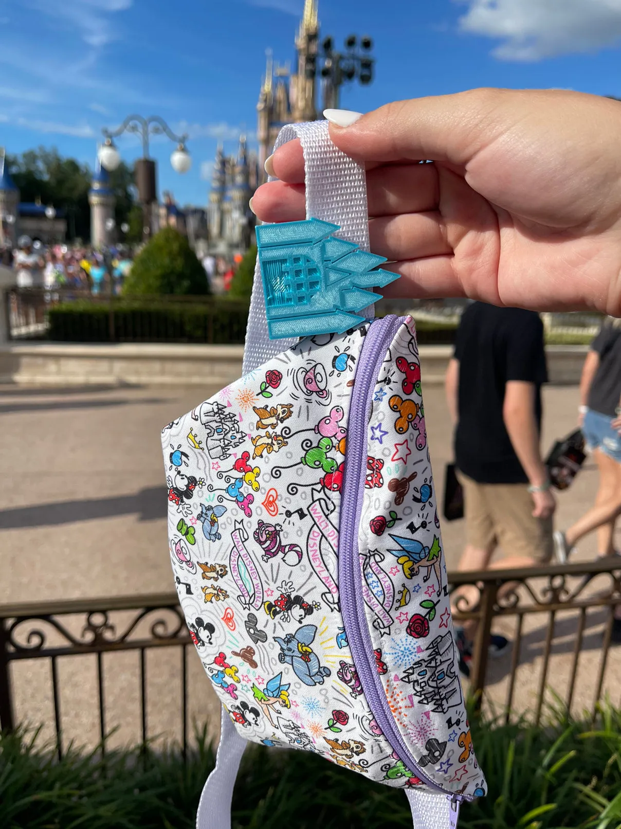 Castle Belt and Bag Charm