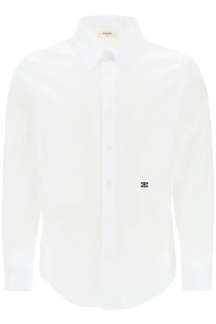 CELINE  |loose shirt in cotton poplin