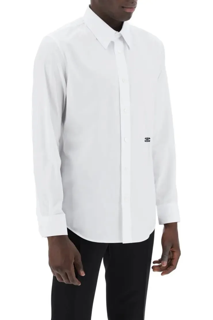 CELINE  |loose shirt in cotton poplin