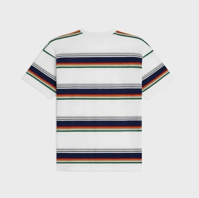 CELINE  |triomphe loose t-shirt in cotton jersey