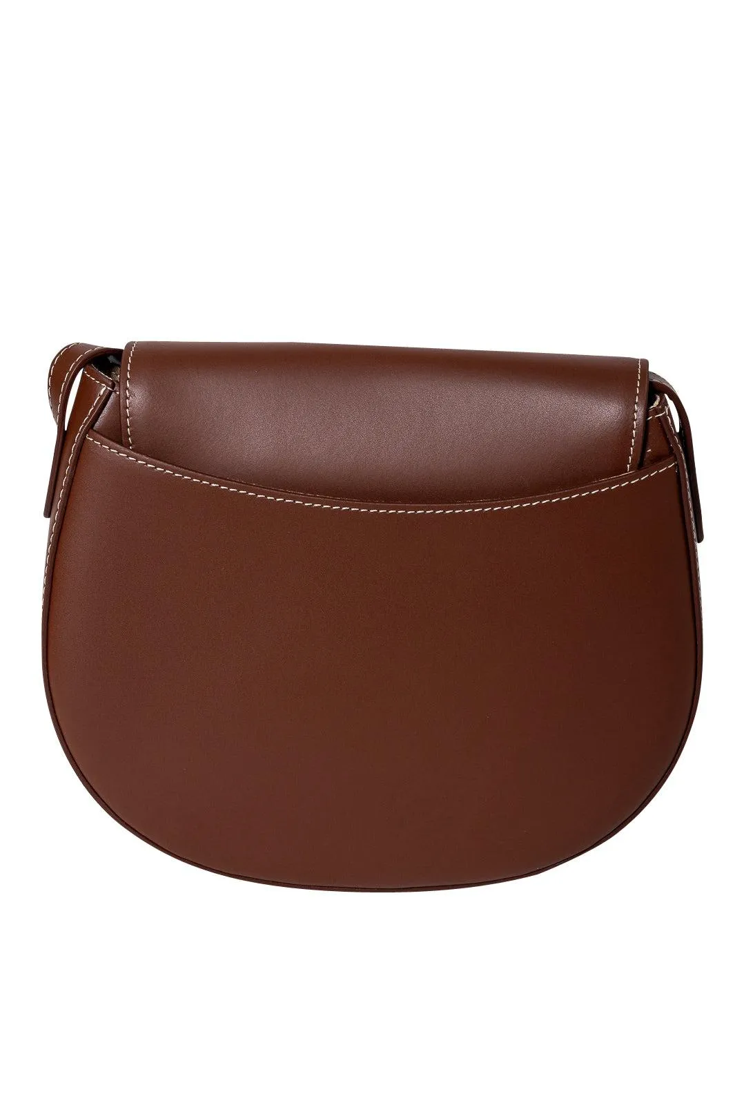 Chestnut Maccheroni Saddle Bag