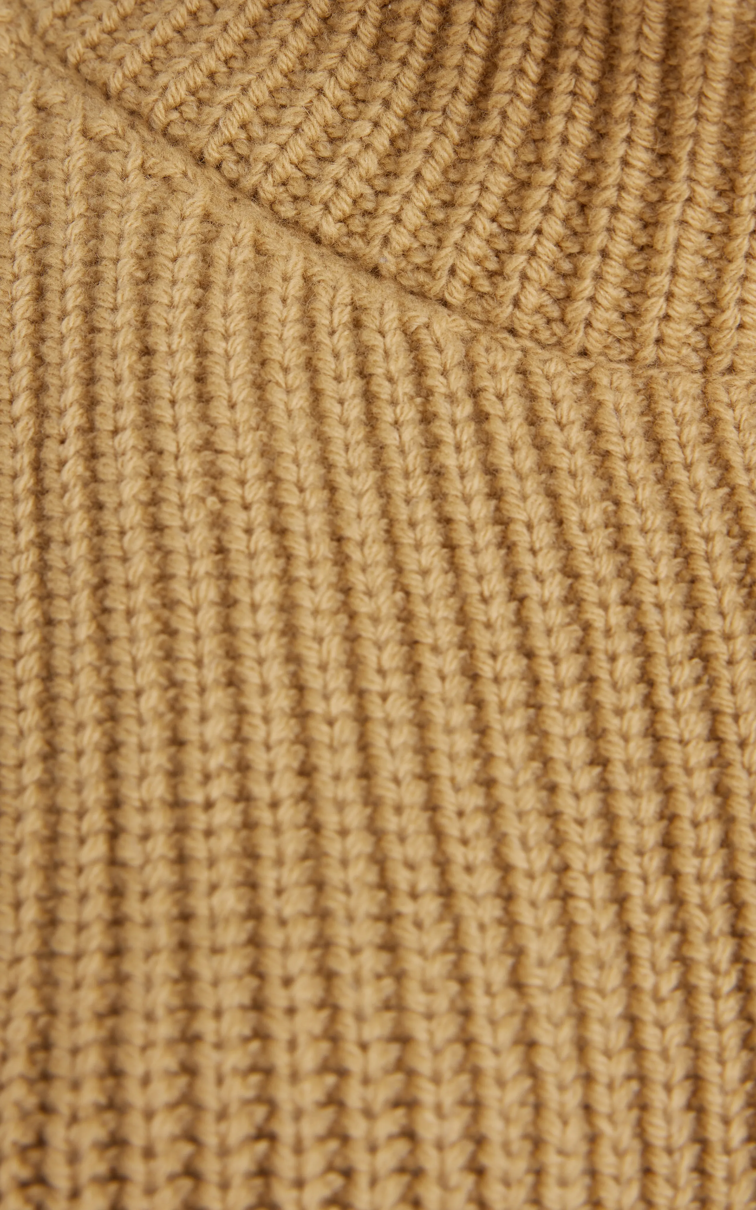 Chloé Ribbed-Knit Wool-Cashmere Turtleneck Sweater