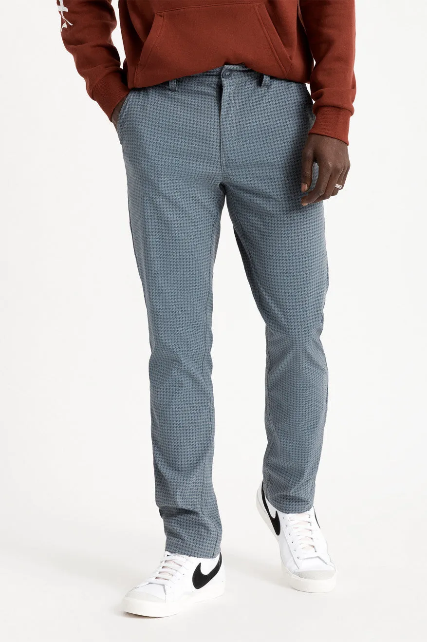 Choice Chino Taper Utility Pant - Joe Blue/Grey Houndstooth