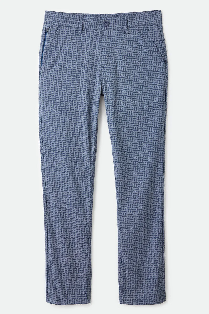 Choice Chino Taper Utility Pant - Joe Blue/Grey Houndstooth