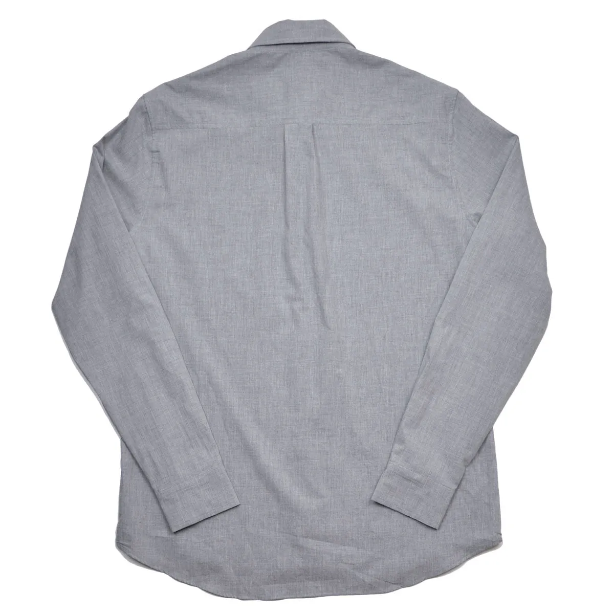 Coltesse - Vera Round Collar Shirt - Light Grey (Brushed)