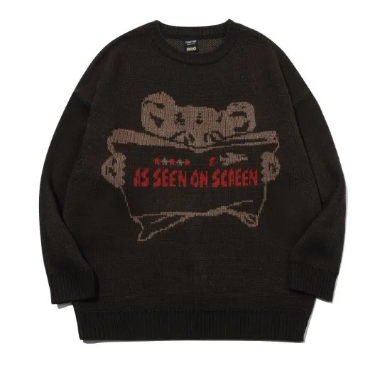 COMPAGNO  |Crew Neck Unisex Street Style Long Sleeves Cotton