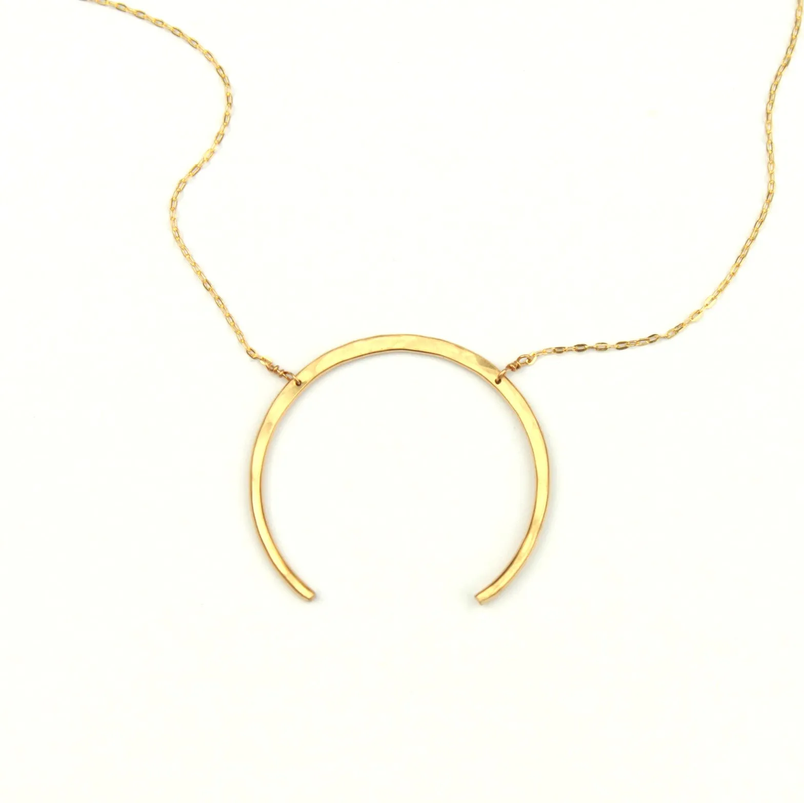 Crescent necklace