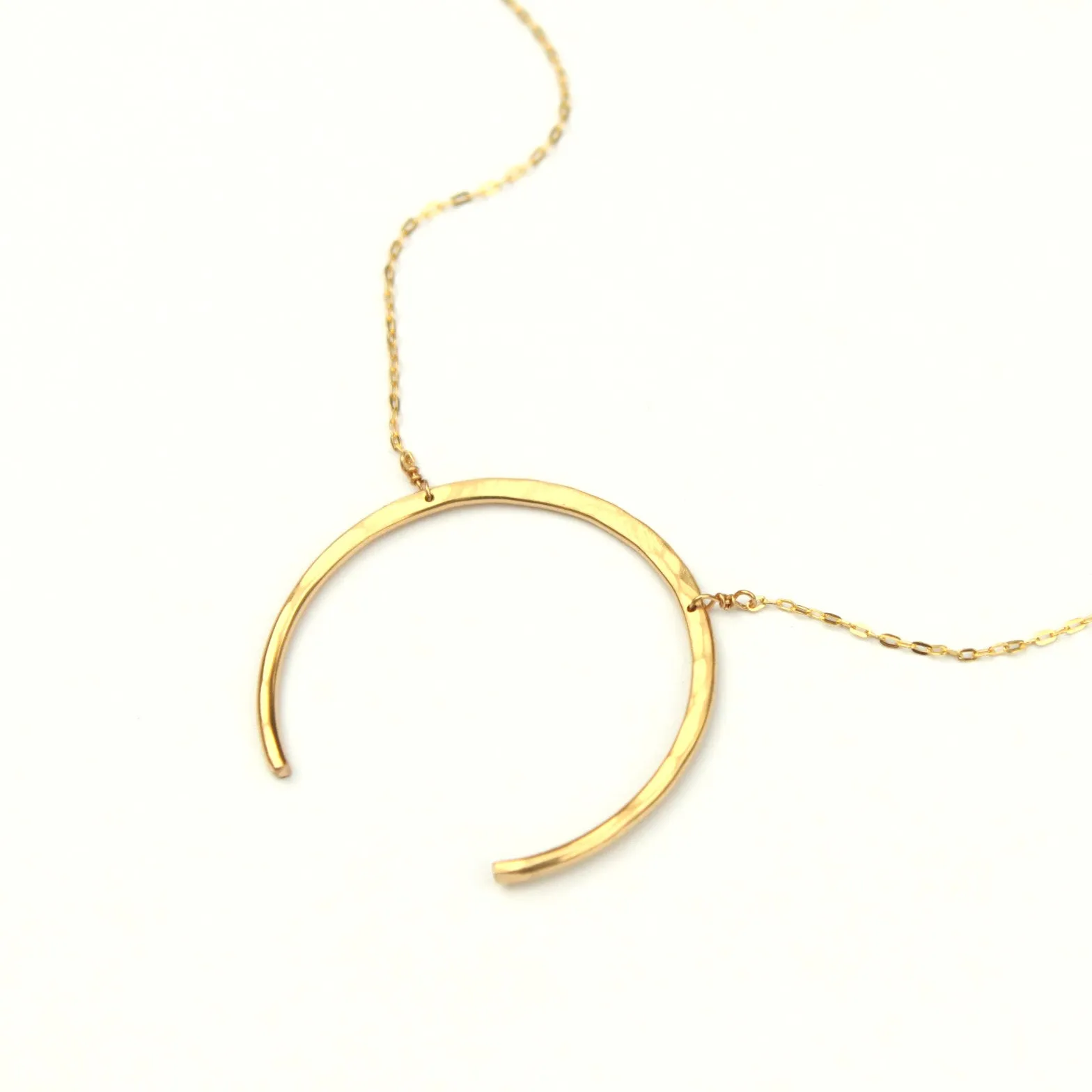 Crescent necklace