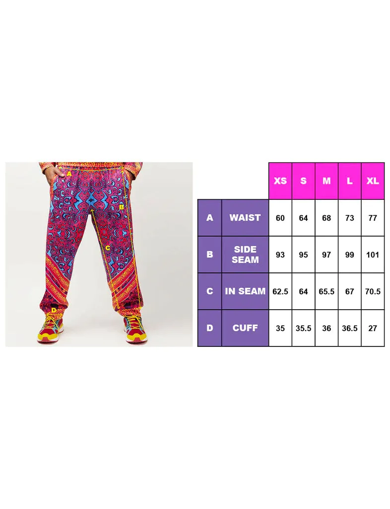 CRYPTIC FREQUENCY TRACK SUIT PANTS