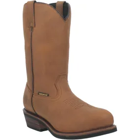 Dan Post Men's 12 Albuquerque WP Pull-On Boots - Brown DP69681