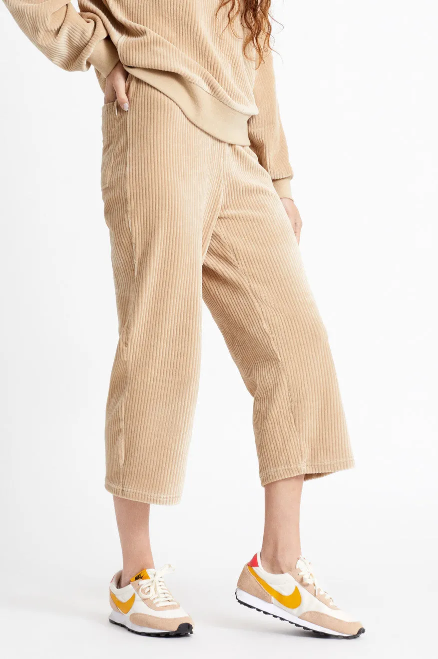 Dazed Crop Pant - Vanilla