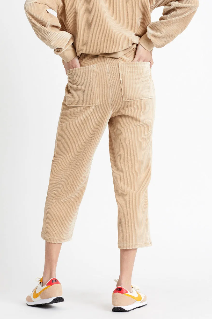 Dazed Crop Pant - Vanilla