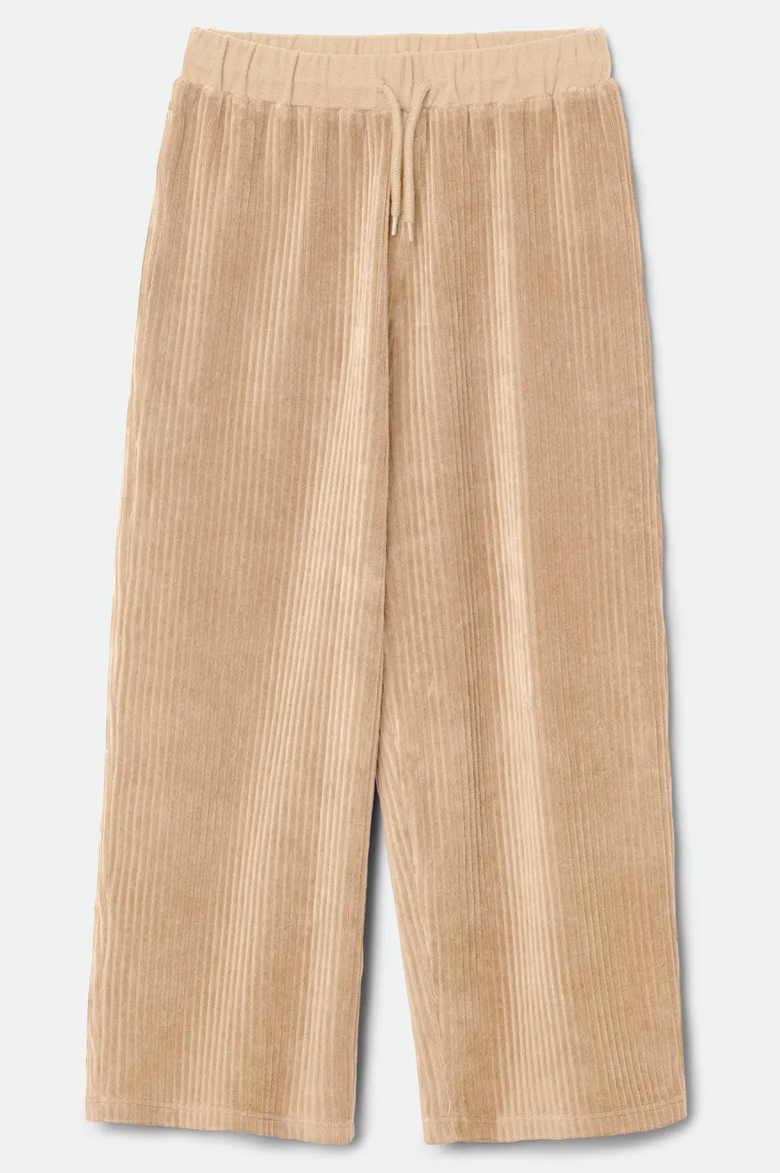 Dazed Crop Pant - Vanilla