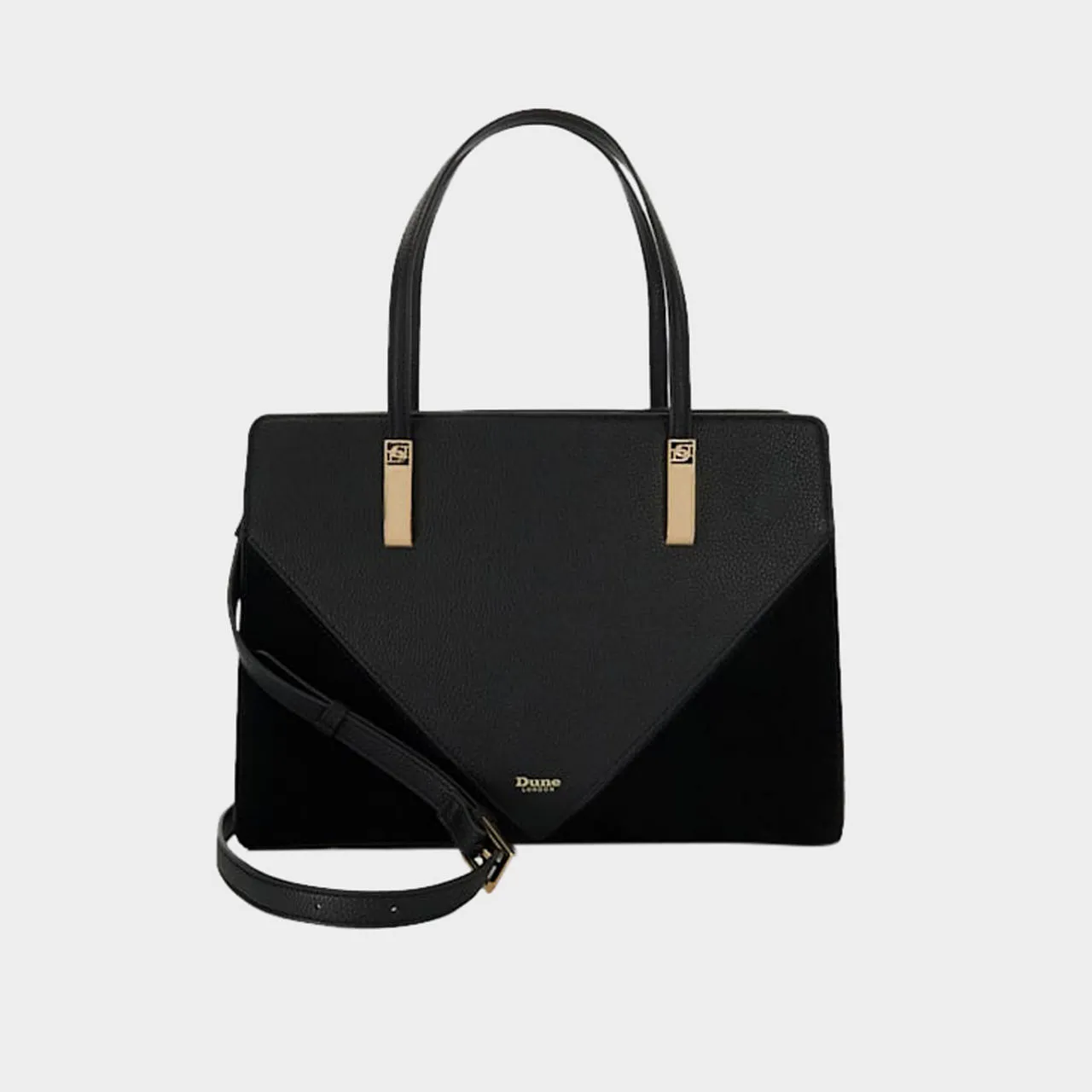 DUNE LONDON Denbeigh Medium Tote Bag - Black