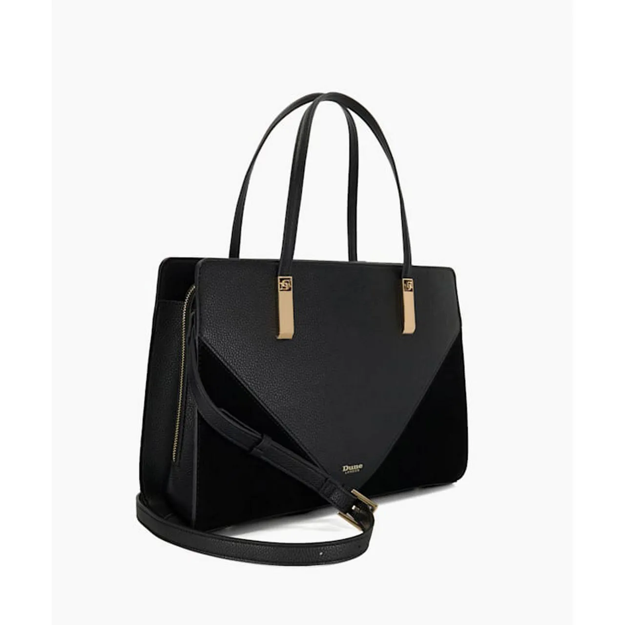 DUNE LONDON Denbeigh Medium Tote Bag - Black