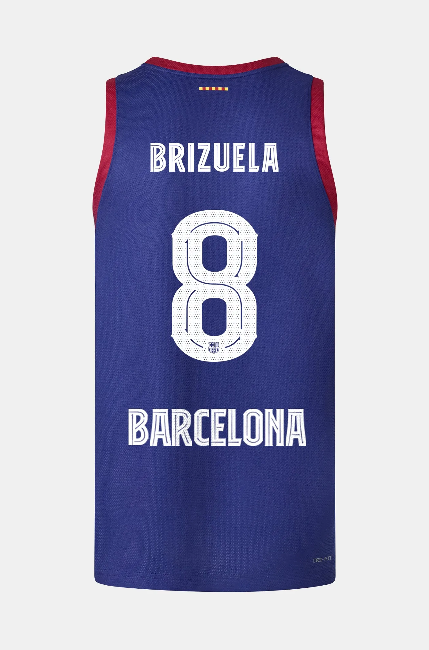 Euroleague FC Barcelona home basketball shirt 23/24 - BRIZUELA