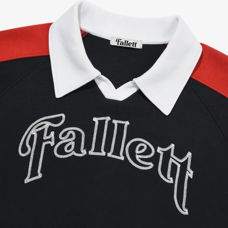 Fallett  |Unisex Street Style Long Sleeves Cotton Logo Sweatshirts