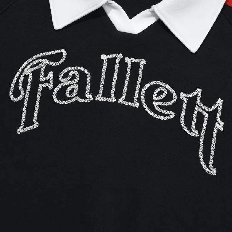 Fallett  |Unisex Street Style Long Sleeves Cotton Logo Sweatshirts