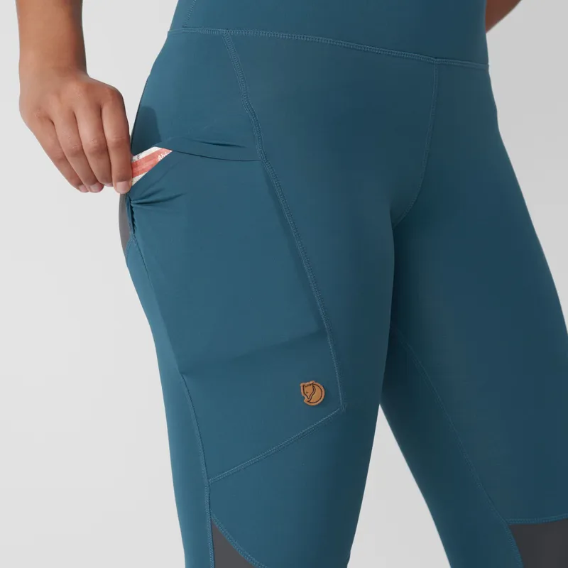 Fjallraven Womens Abisko Trekking Tights Pro Indigo