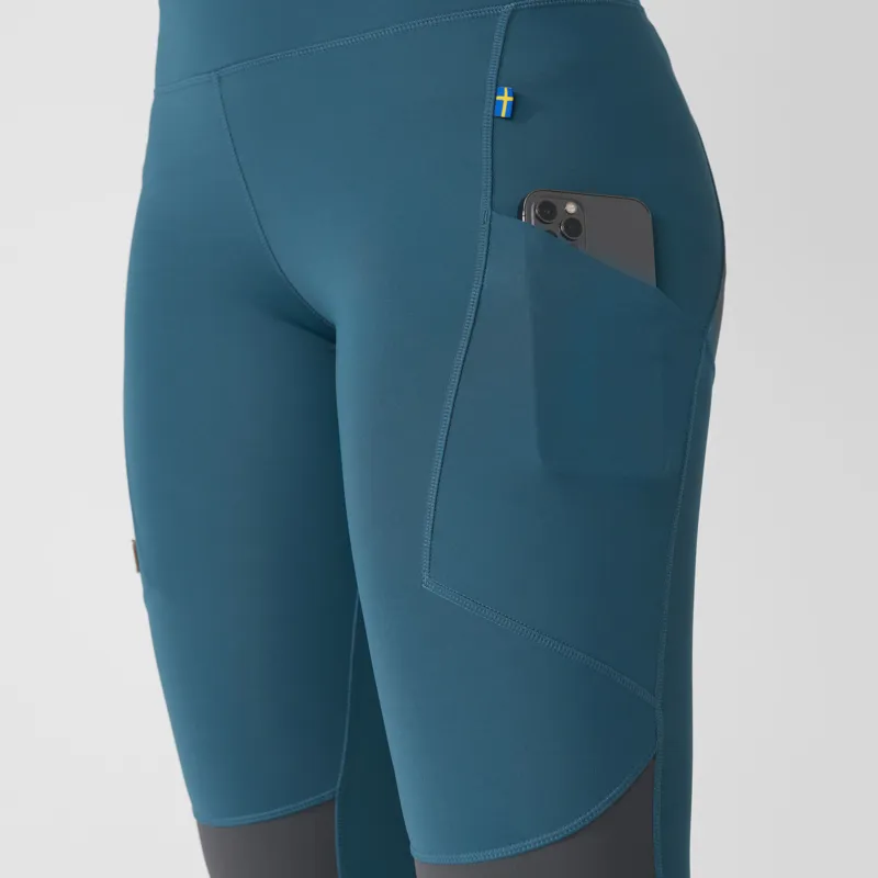 Fjallraven Womens Abisko Trekking Tights Pro Indigo