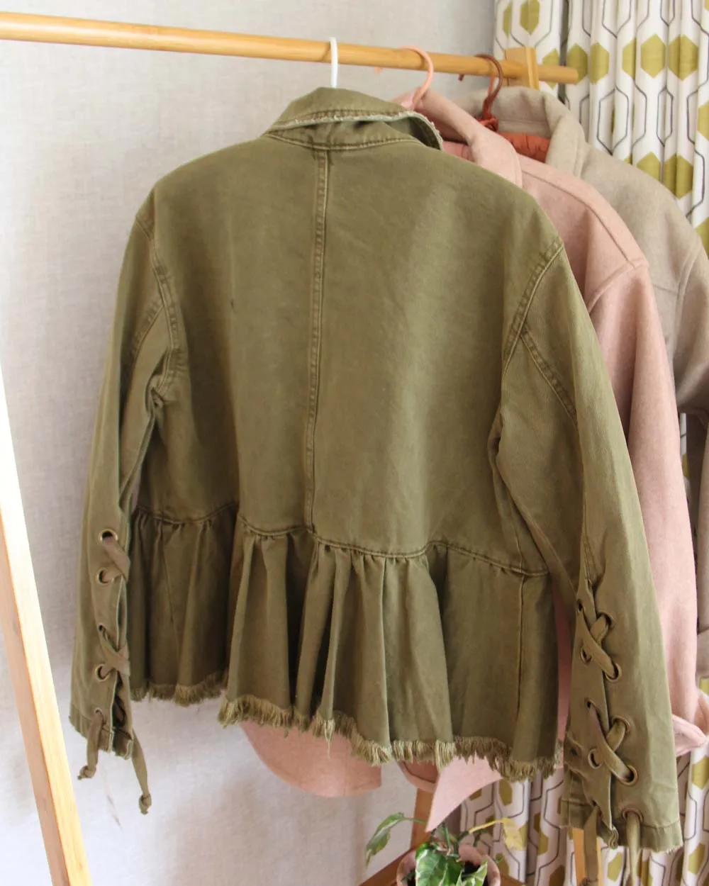 Free People Military Jacket