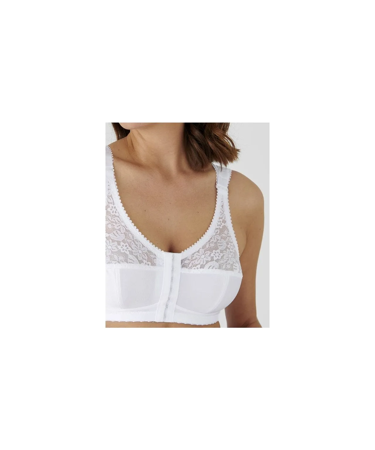 Front-Fastening Support Bra