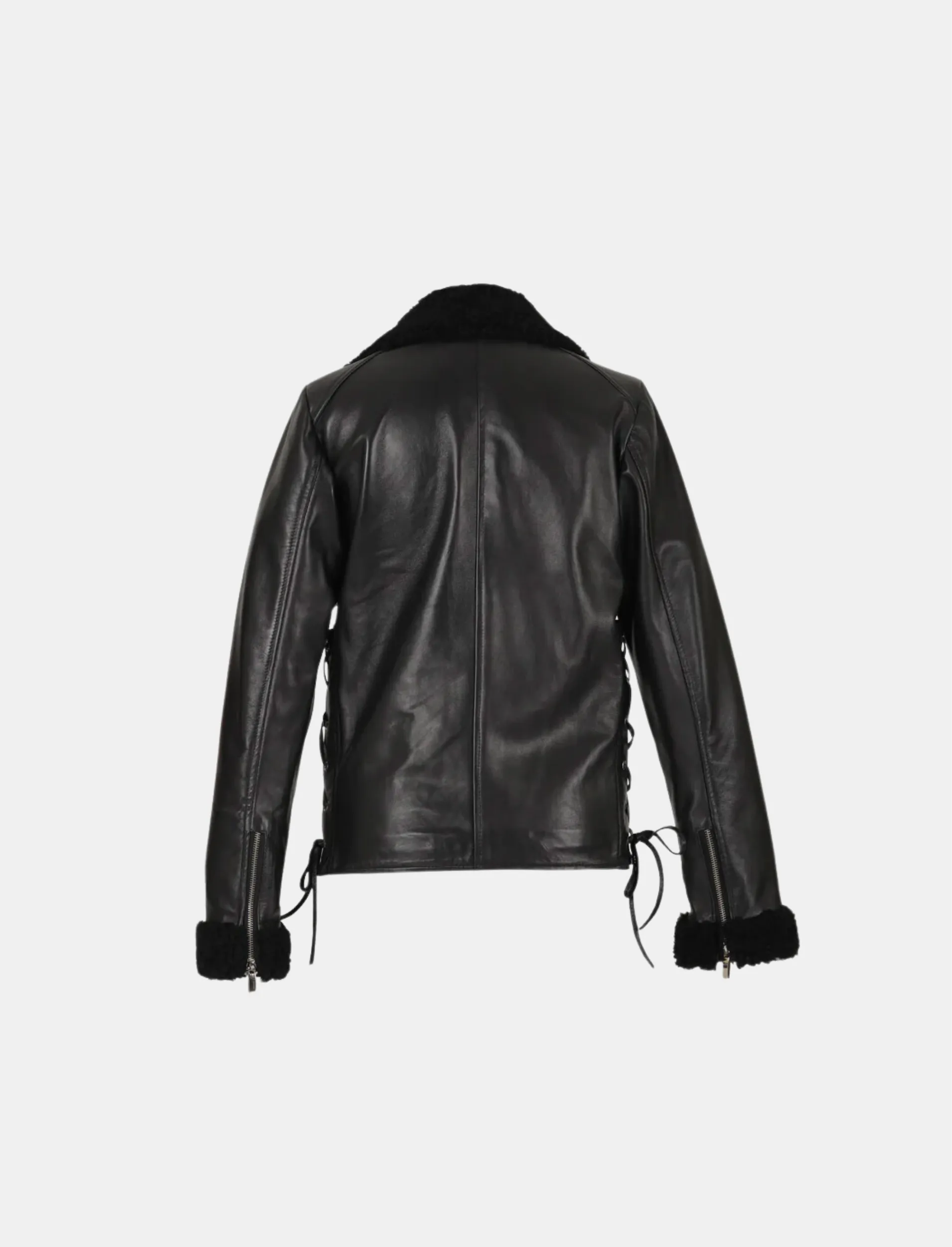 Gaia Shearling Leather Jacket