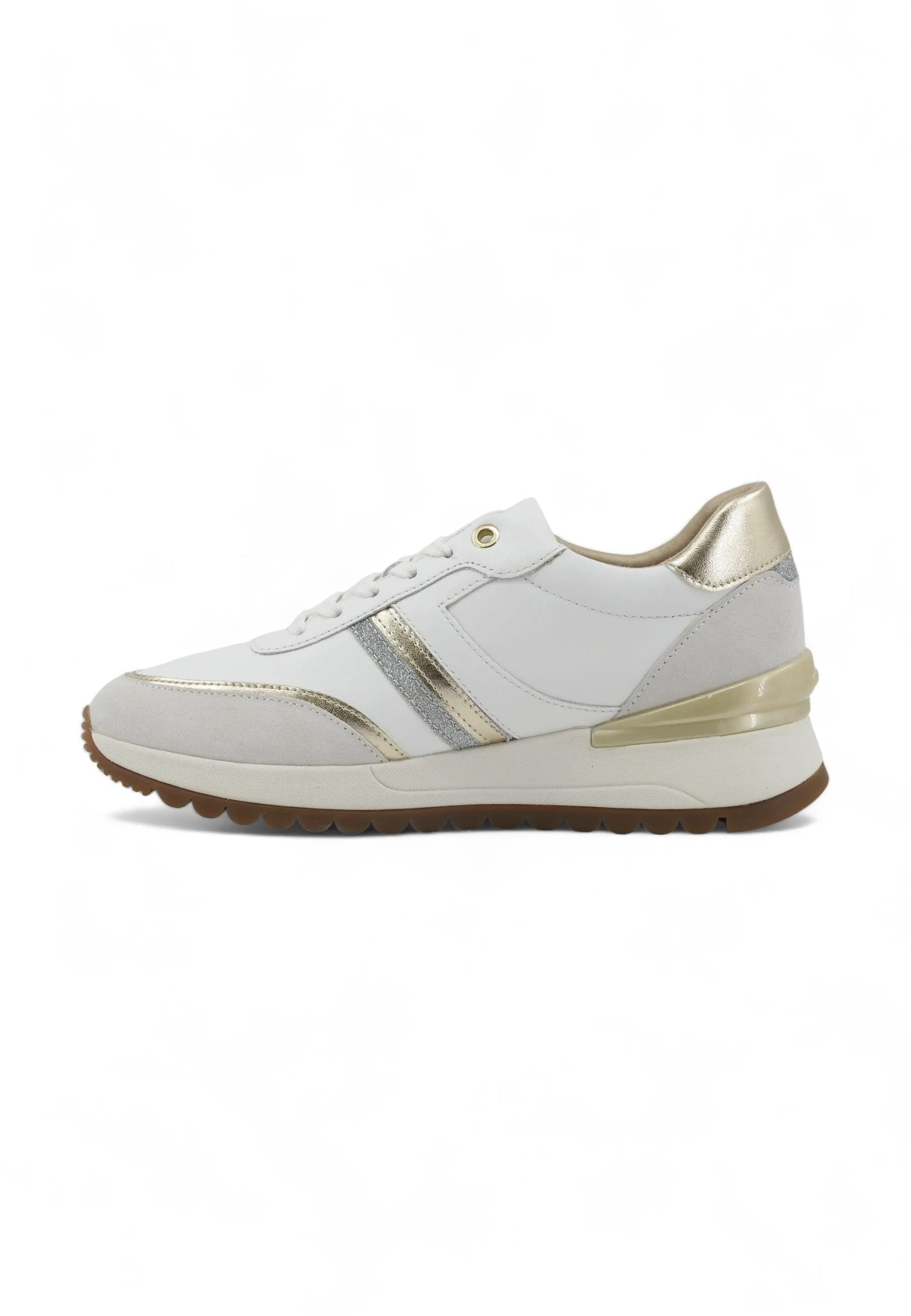 GEOX Desya Sneaker Donna Off White D3500A08522C1352