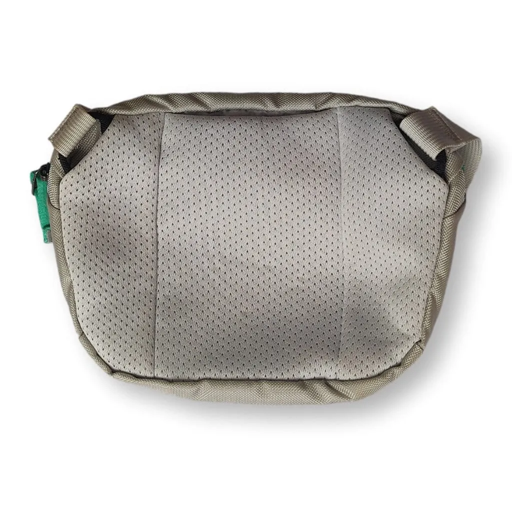 Grey Arcteryx waist bag