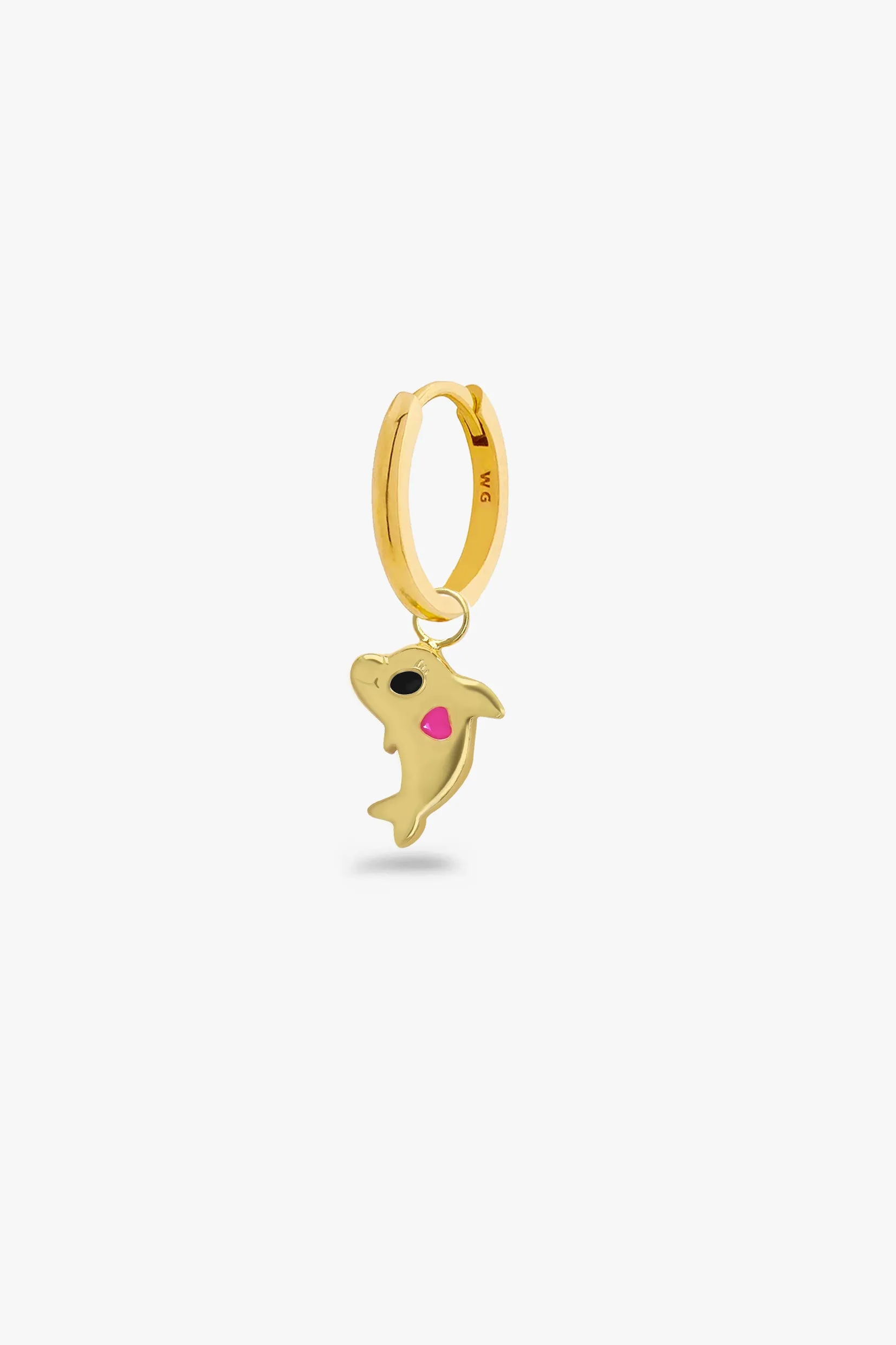 Happy Dolphin Earring