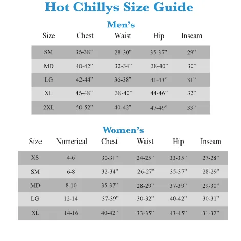 Hot Chillys Premier Boot Tech Tights