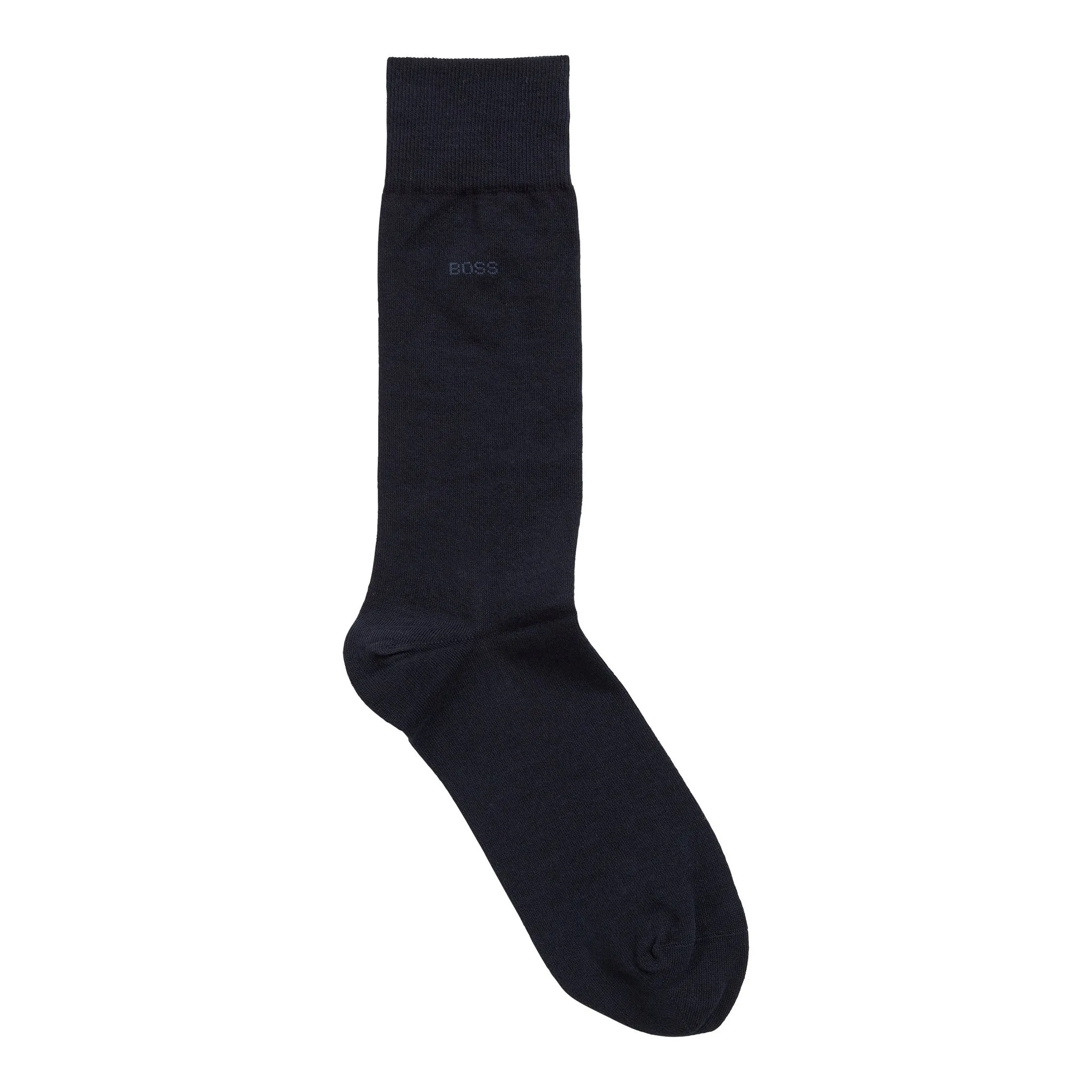 Hugo Boss Marc Regular Length Logo Dark Navy Socks