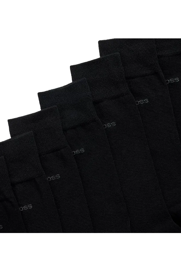 Hugo Boss Socks 5-pack Black