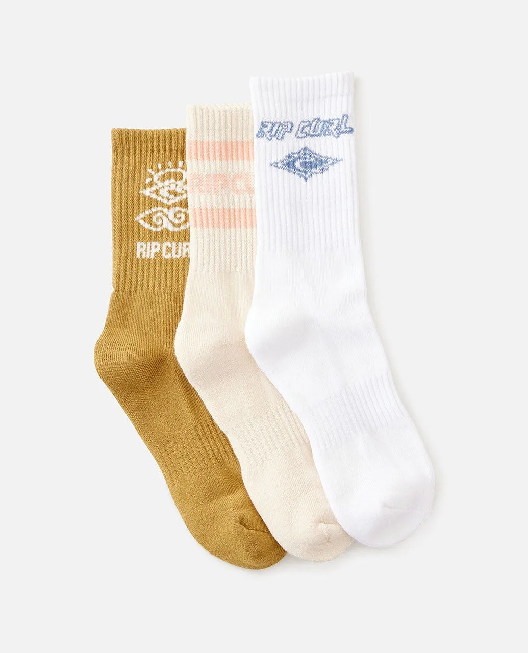 Icons Of Surf 3-Pack Socks