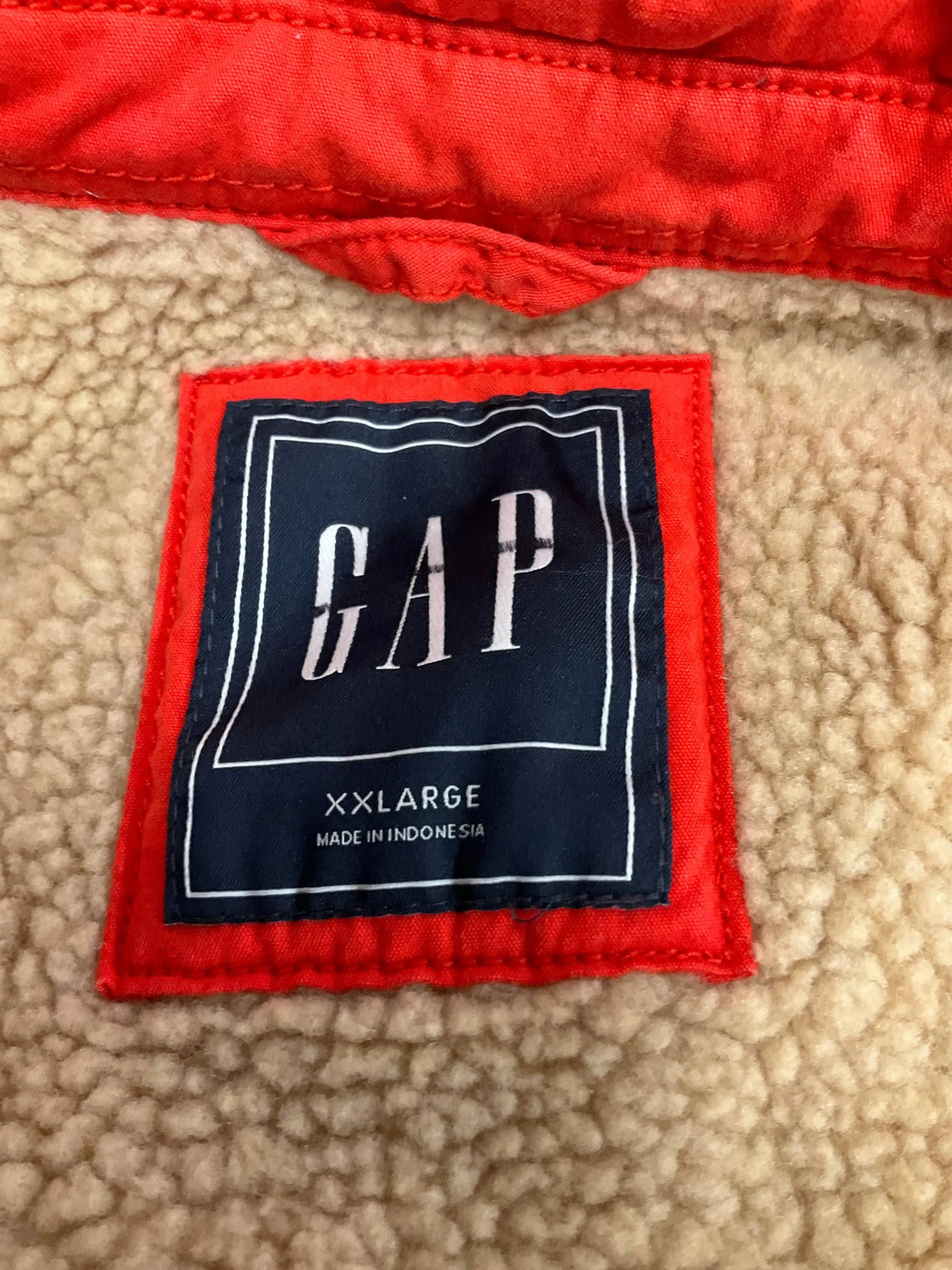 Jacket Other By Gap In Red, Size: Xxl